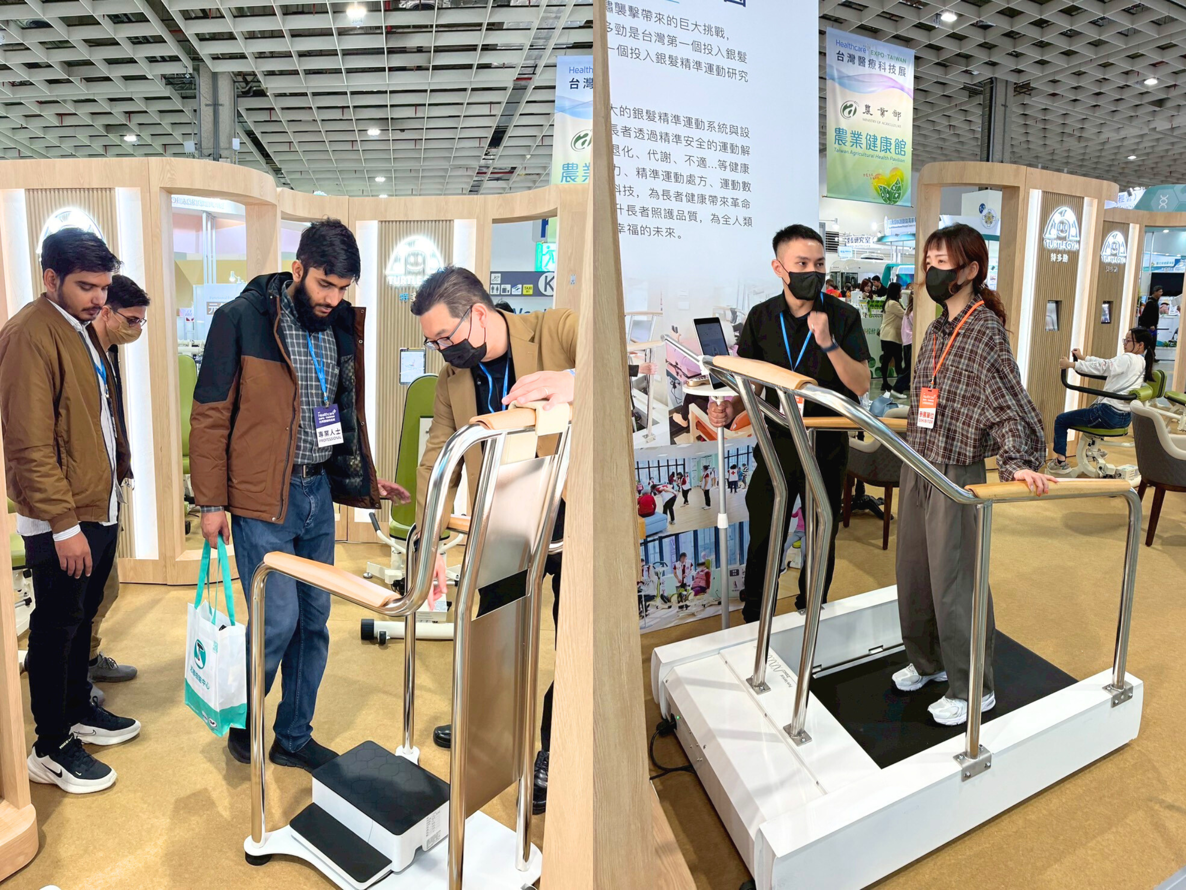 特多勁 AI 健身系統設備細節圖